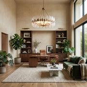 Aurora 8-Light 32" Pendant in Havana Gold