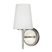 Driscoll One Light Wall / Bath Sconce in Brushed Nickel