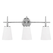Driscoll Three Light Wall / Bath in Chrome