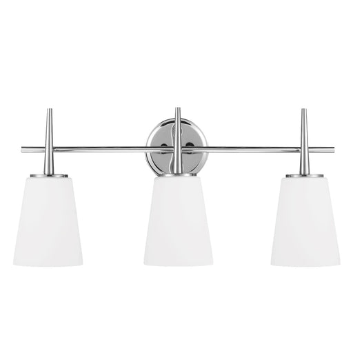 Driscoll Three Light Wall / Bath in Chrome