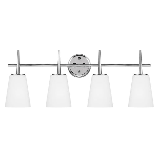 Driscoll Four Light Wall / Bath in Chrome