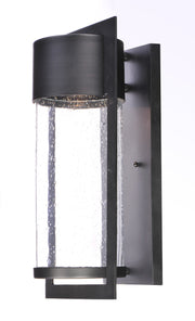 Focus 18" LED Outdoor Wall Sconce in Black