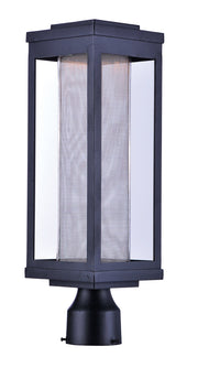 Salon LED Outdoor Post Light in Black