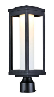 Salon LED Outdoor Post Light in Black