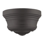 Endicott ADA Wall Sconce in Bronze with Antique Brass Finish Accents