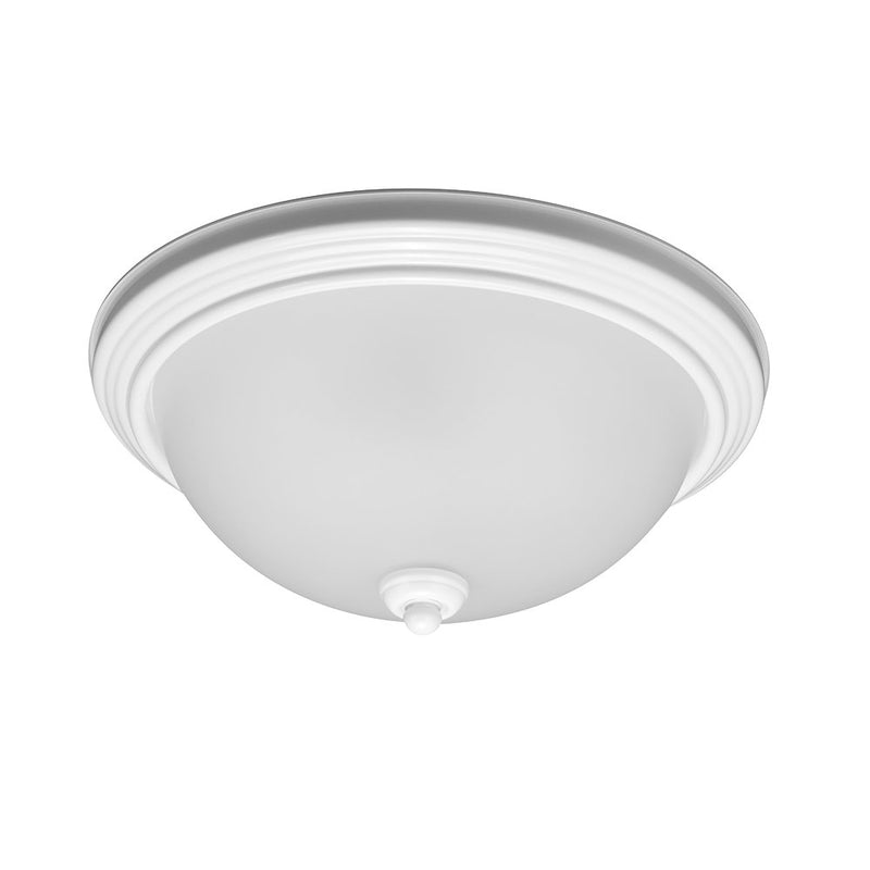 Geary Flush Mount in White