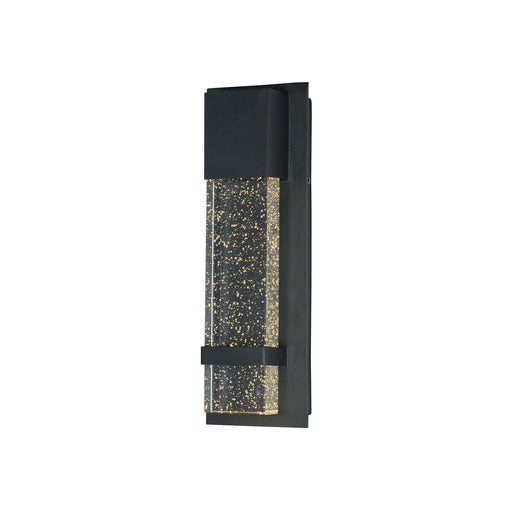 Cascade Small LED Outdoor Wall Sconce in Black