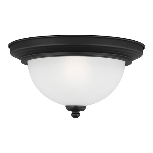Geary Flush Mount in Midnight Black