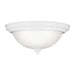 Geary Two Light Flush Mount in White
