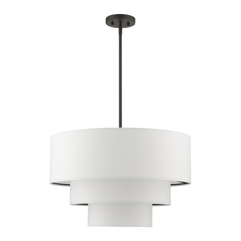 Carrington 4-Light Chandelier in Bronze