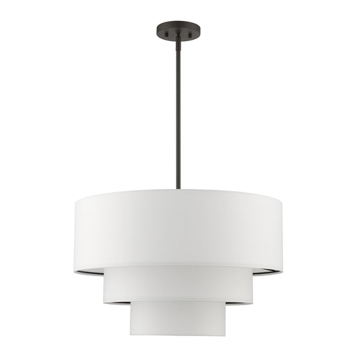 Carrington 4-Light Chandelier in Bronze