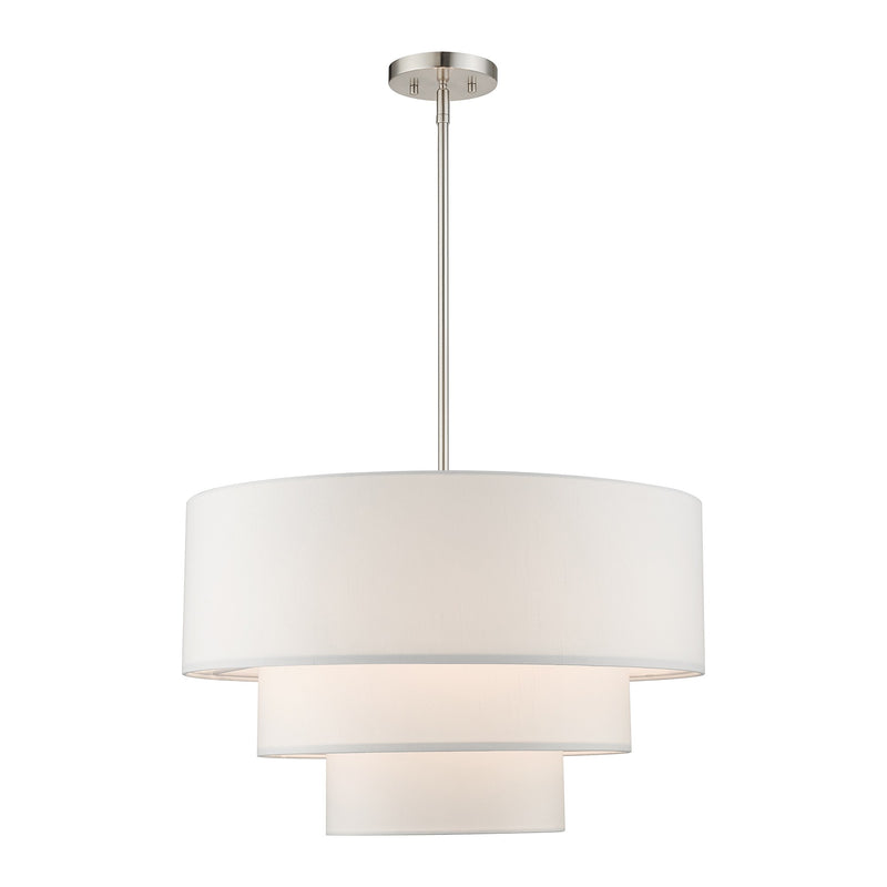 Carrington 4-Light Chandelier in Brushed Nickel