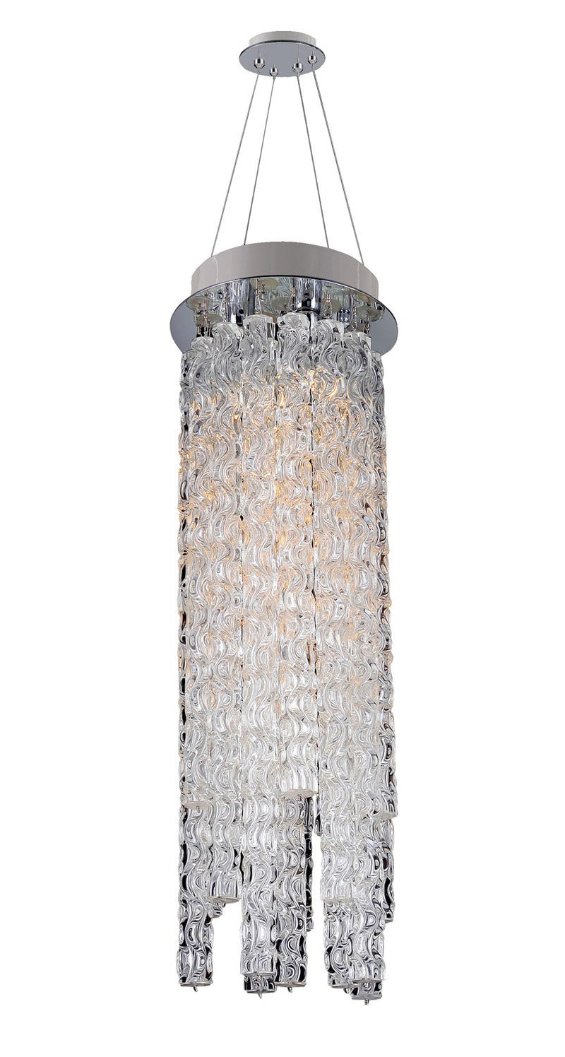 Botticelli 3-Light Convertible Pendant in Polished Chrome