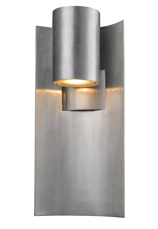 Amador 1 Light 9" Outdoor Wall Light in Silver