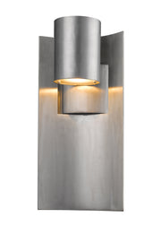 Amador 1 Light 7" Outdoor Wall Light in Silver