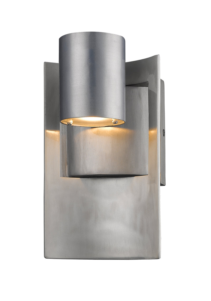 Amador 1 Light 5.13" Outdoor Wall Light in Silver