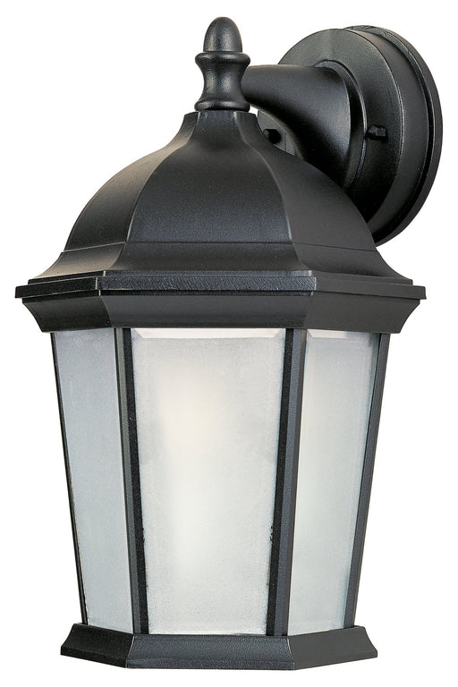 Builder Cast 1 Light Outdoor Wall Lantern in Black