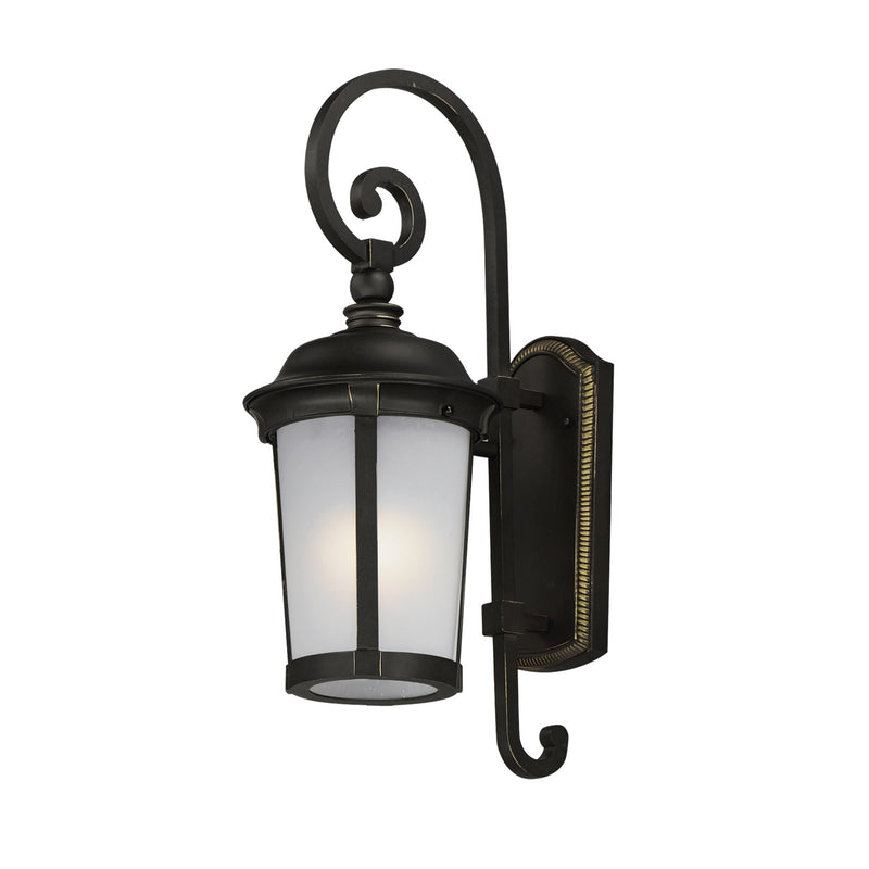 Dover 1 Light 19.5" Outdoor Wall Lantern in Bronze