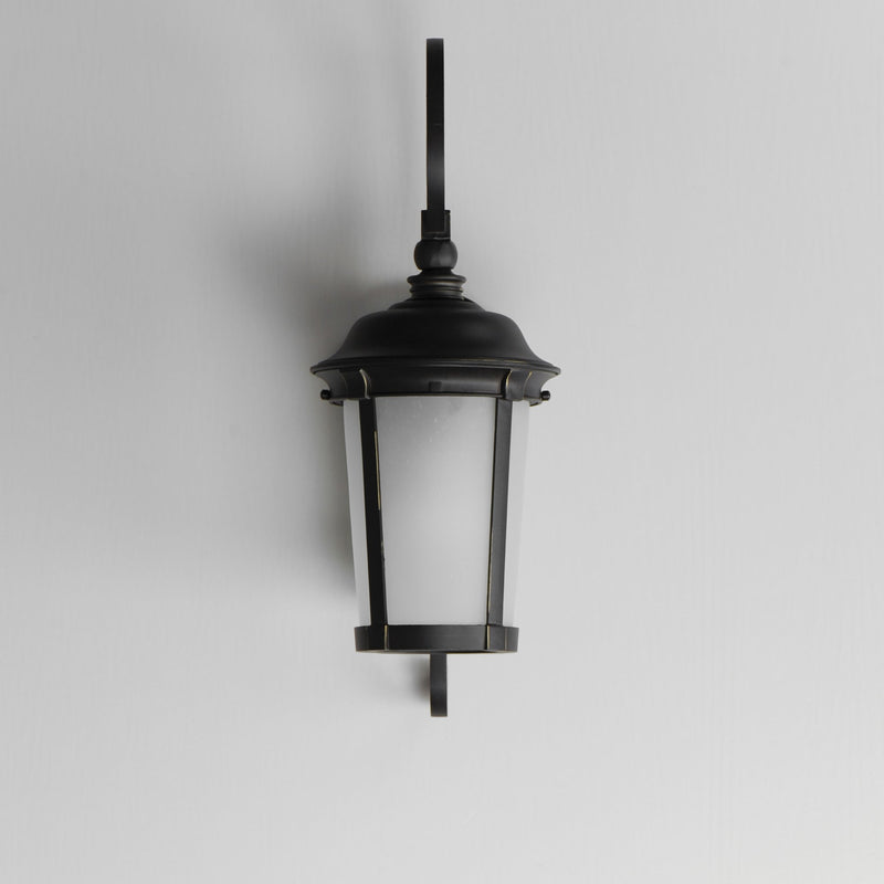 Dover 1 Light 19.5" Outdoor Wall Lantern in Bronze
