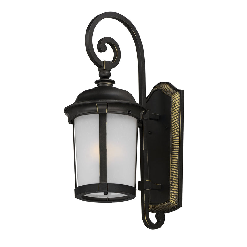Dover 1 Light 24.5" Outdoor Wall Lantern in Bronze