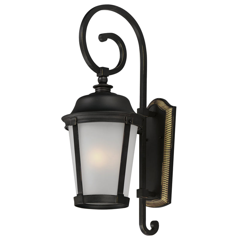 Dover 1 Light 31.5" Outdoor Wall Lantern in Bronze