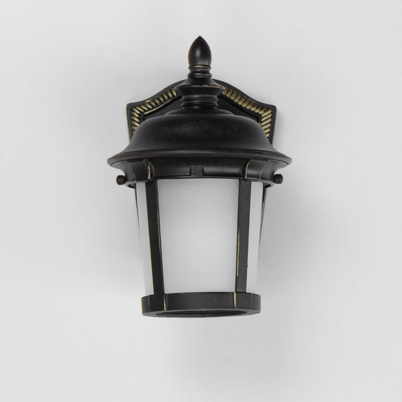 Dover 1 Light 9.5" Outdoor Wall Lantern in Bronze