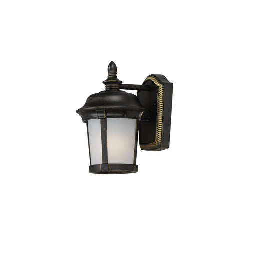 Dover 1 Light 9.5" Outdoor Wall Lantern in Bronze