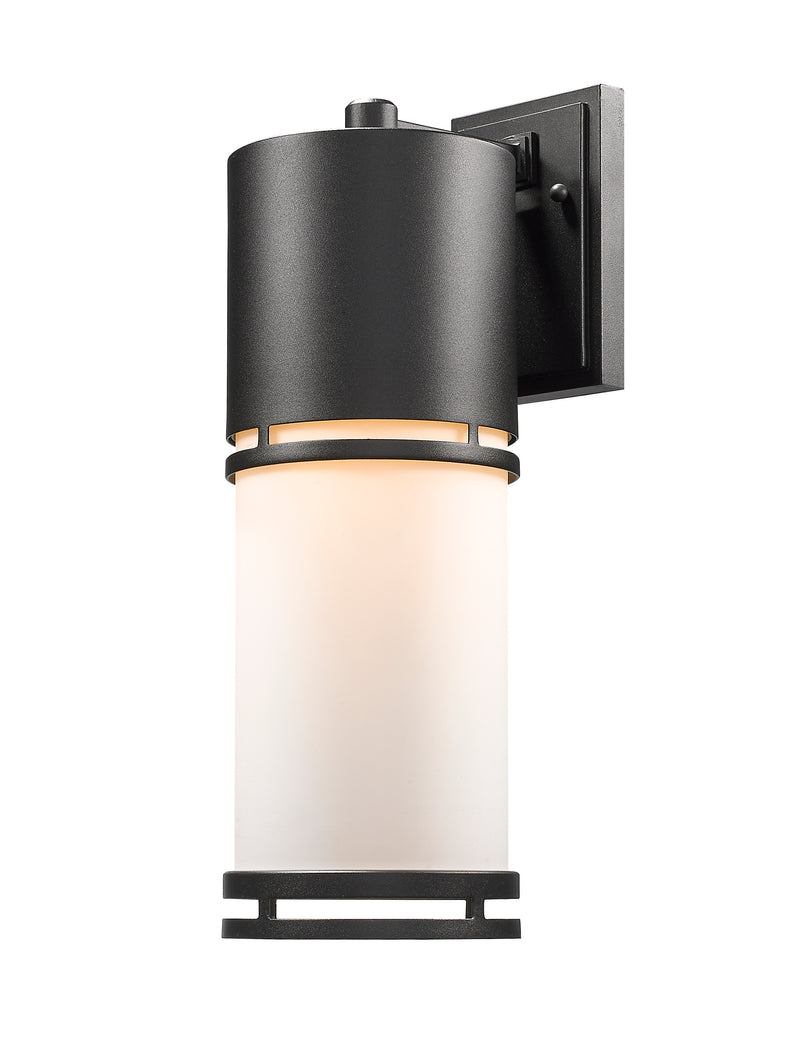 Luminata 1 Light 5.88" Outdoor Wall Light in Black