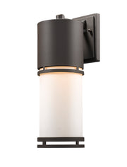 Luminata 1 Light 5.88" Outdoor Wall Light in Deep Bronze