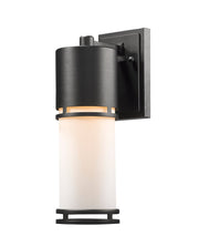 Luminata 1 Light 4.5" Outdoor Wall Light in Matte Opal