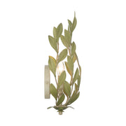 Broche 2 Light 8.25" Sconce in Champagne Green Tea