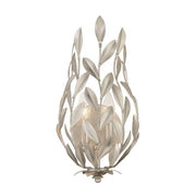 Broche 2 Light 8.25" Sconce in Antique Silver