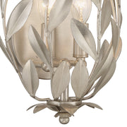 Broche 2 Light 8.25" Sconce in Antique Silver
