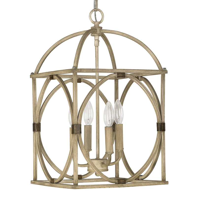4-Light Foyer Chandelier - Lamps Expo