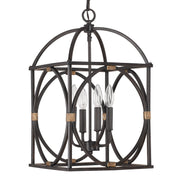 4-Light Foyer Chandelier - Lamps Expo