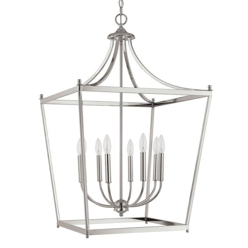 Stanton 8-Light Foyer Chandelier - Lamps Expo