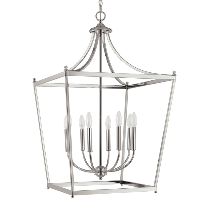 Stanton 8-Light Foyer Chandelier - Lamps Expo