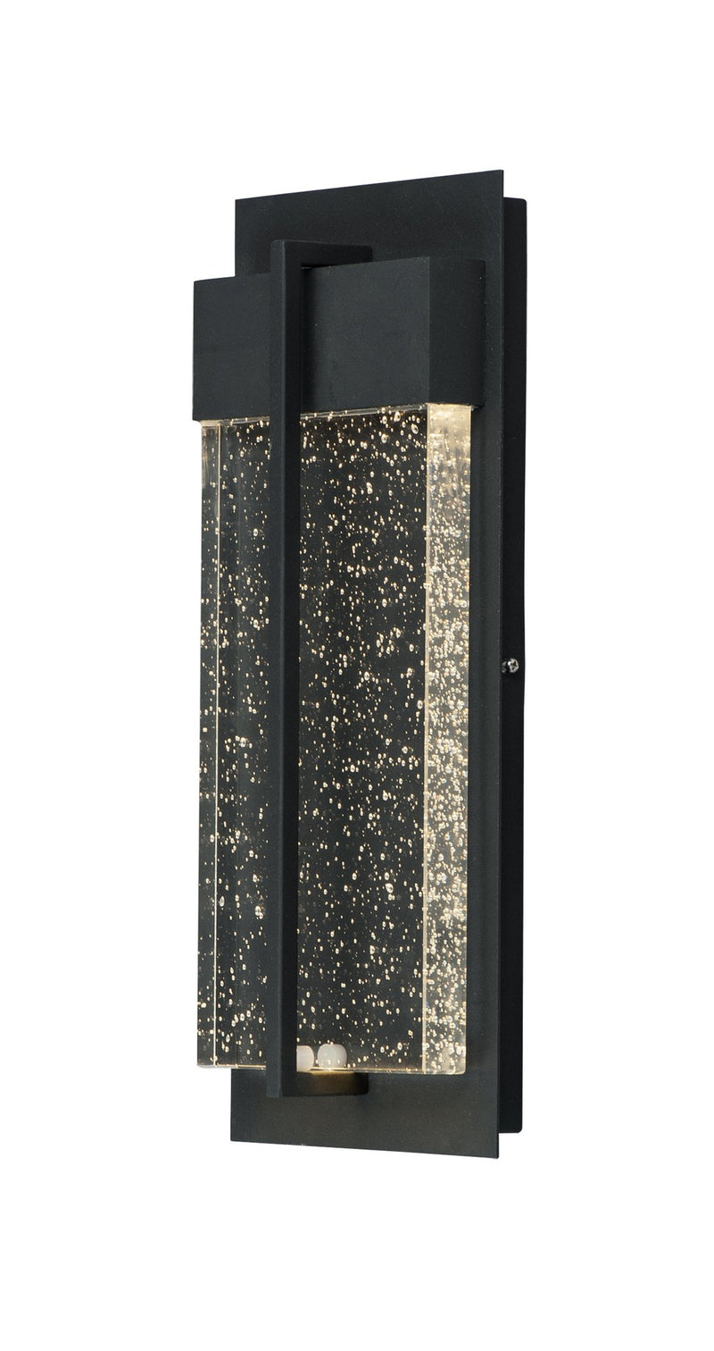Cascade 16" LED Outdoor Wall Sconce in Black