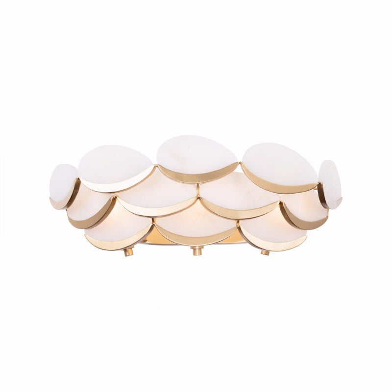 High Tide 3-Light 22" Vanity Light in French Gold