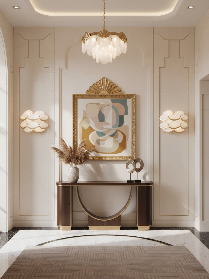 High Tide 2-Light 12" Wall Sconce in French Gold