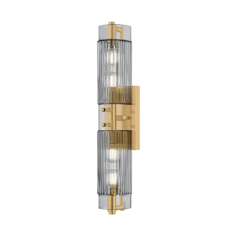 Duoro 4-Light Bath Vanity Light in Vintage Brass