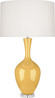 Audrey Table Lamp with Fondine Fabric Shade - Lamps Expo