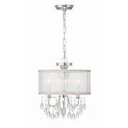 Hampton 3 Light 14" Pendant in Polished Chrome