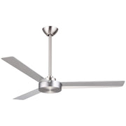 Roto 52" Ceiling Fan in Brushed Aluminum / Silver