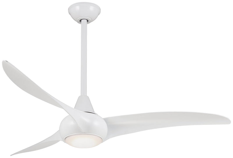 Light Wave 52" LED Ceiling Fan in White