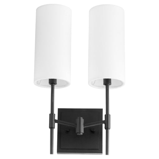 Hamilton 2 Light Wall Sconce in Matte Black