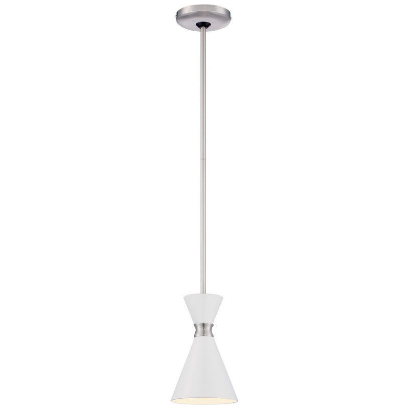 Conic Mini Pendant in Brushed Nickel