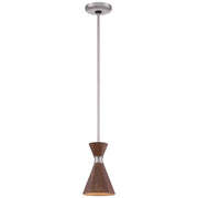 Conic Mini Pendant in Brushed Nickel