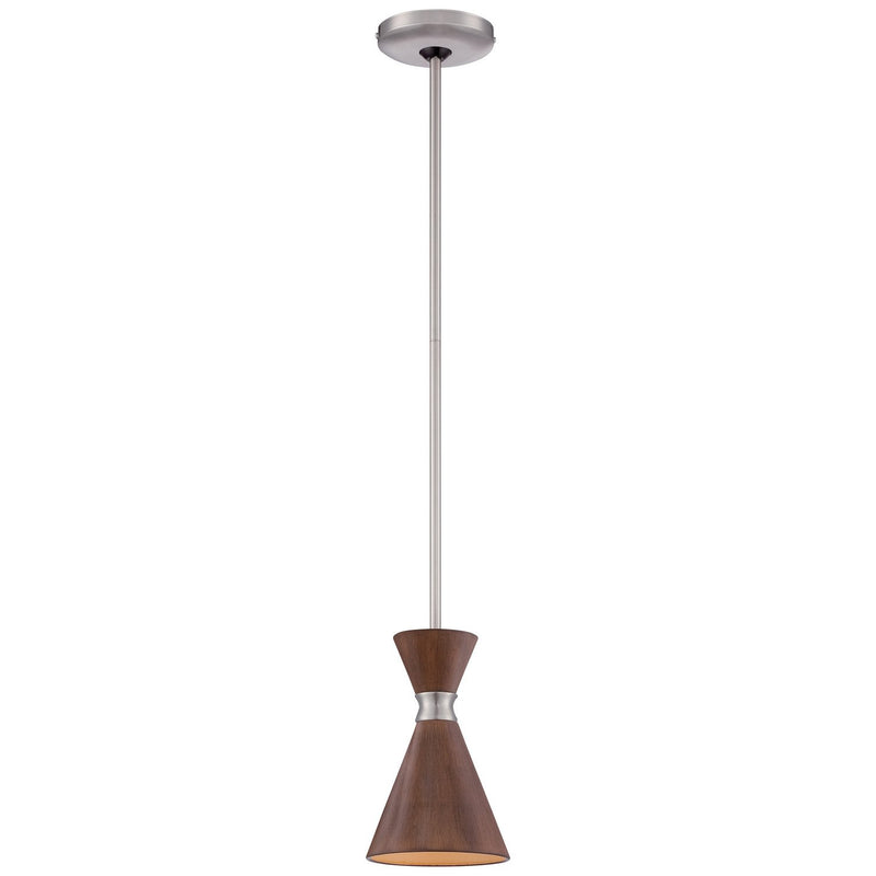 Conic Mini Pendant in Brushed Nickel