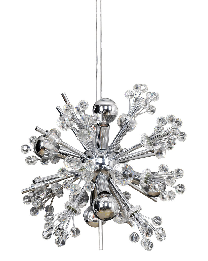 Constellation 6-Light Mini Chandelier in Polished Chrome